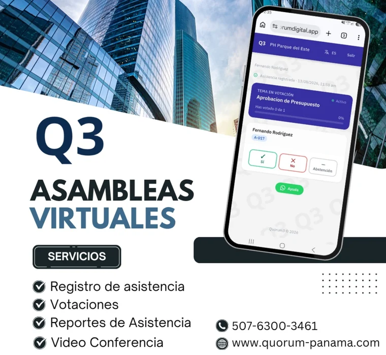 Q3 Asambleas Virtuales de PH